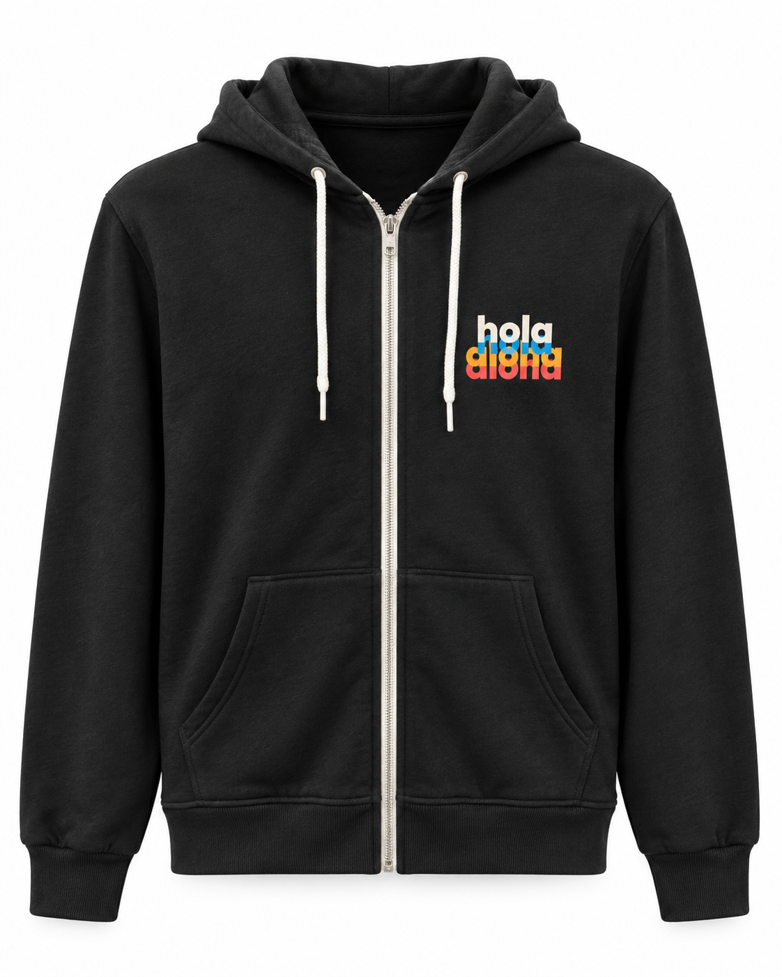Charcoal Zipper Hoodie