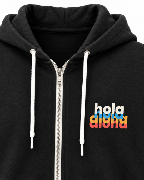 Charcoal Zipper Hoodie