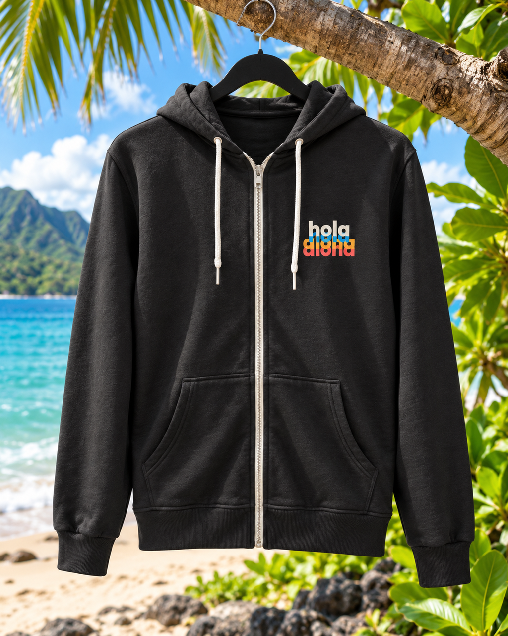 Charcoal Zipper Hoodie